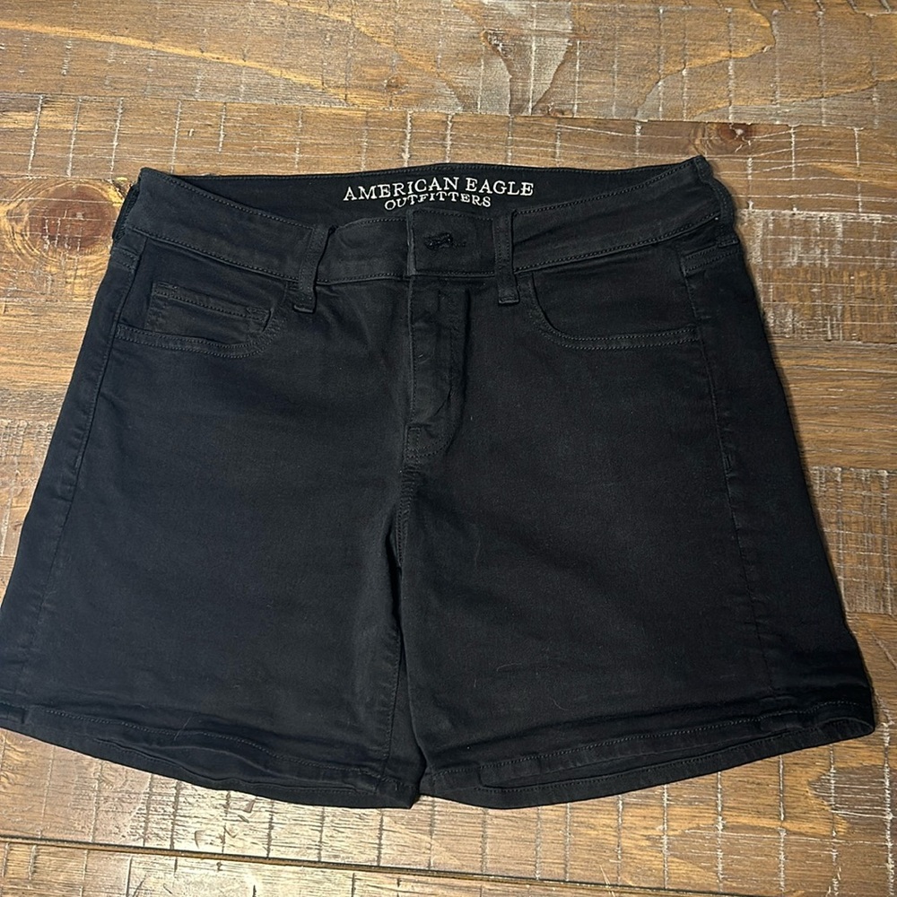 American Eagle Super Stretch AEO Twill Midi Short